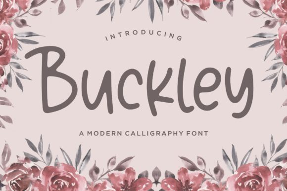 Buckley: A Handwritten Typeface for Modern Editorial Design