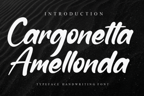 Cargonetta Amellonda: The Bold Handwritten Typeface for Standout Campaigns