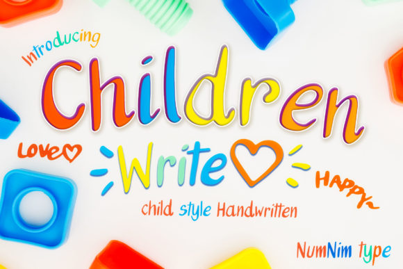 Children Write: A Handwritten Font for Warm, Polished Branding