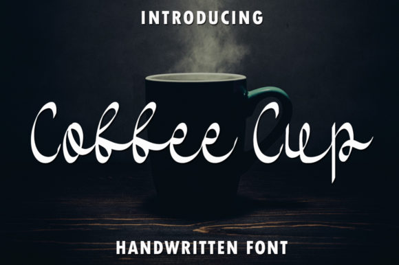 Coffee Cup Font Review: A Delicate Handwritten Typeface for Brand Identity
