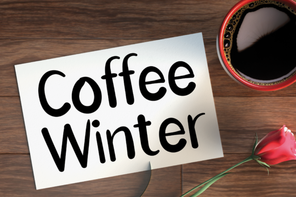 Coffee Winter: A Handwritten Typeface for Warm, Human-Centric Web Design