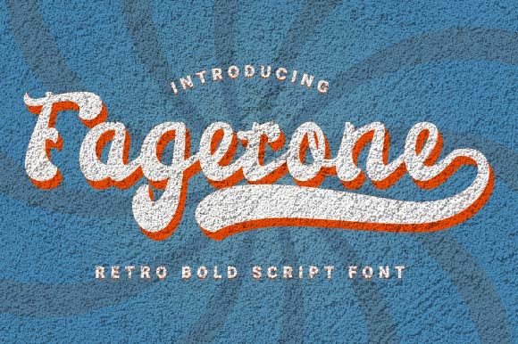 Fagetone: A Bold Handwritten Font for Distinctive Brand Identity