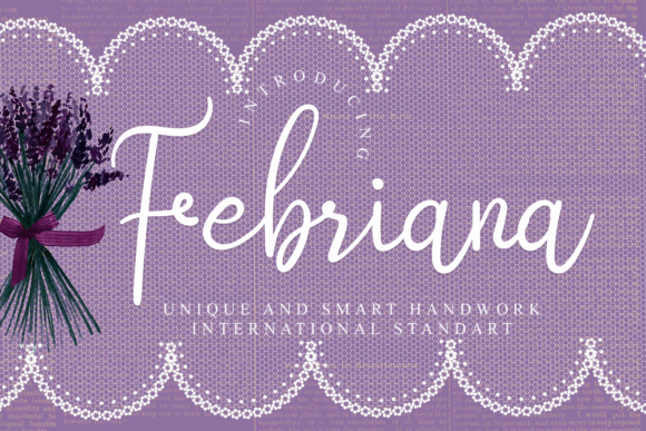 Febriana: The Handwritten Typeface for Campaign Clarity