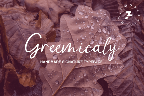 Greemicaly: The Elegant Script Font for Polished Brand Identity