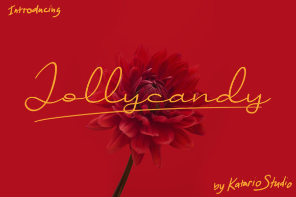 Jollycandy: The Sweet Script Font for Cohesive Small Business Branding