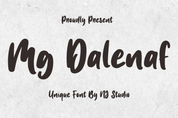 Mg Dalenaf: A Soft Script Font for Editorial and Lifestyle Design