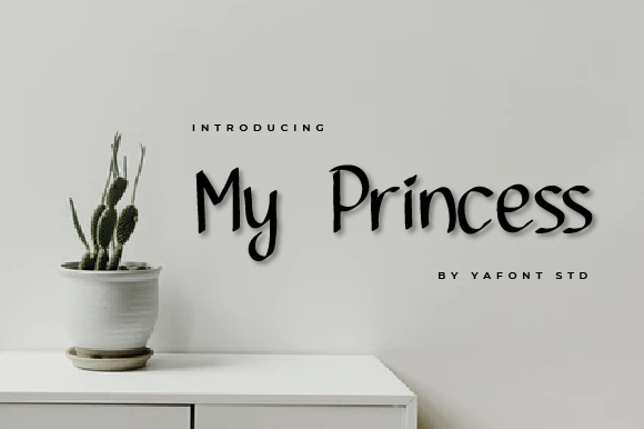 My Princess: A Sweet Handwritten Font for Delicate Brand Identity