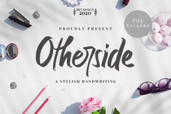 Otherside: A Handwritten Font for Stylish Craft Projects