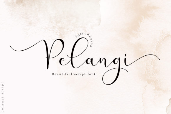 Pelangi: A Handwritten Typeface for Editorial Elegance