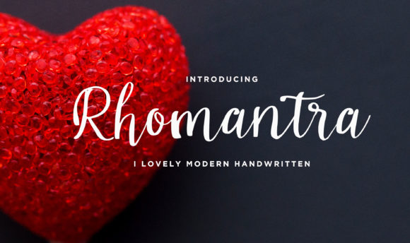 Rhomantra: A Modern Handwritten Typeface for Campaign Design