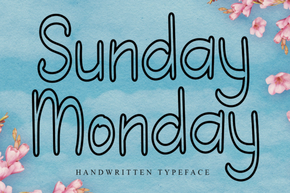 Sunday Monday: A Handwritten Typeface for Modern Web Design