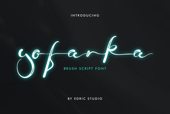 Yofanka: A Balanced Handwritten Font for Editorial Design